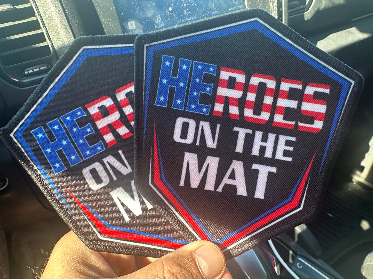 Heroes On The Mat Gi Patch